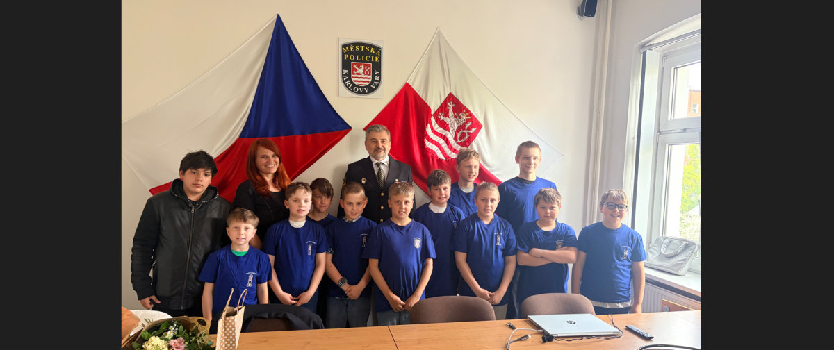Slavnostní zakončení čtvrtého ročníku kroužku Mladý strážník