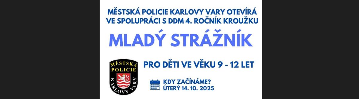 mladý strážník