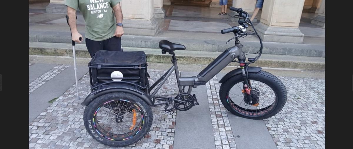 elektrická tříkolka