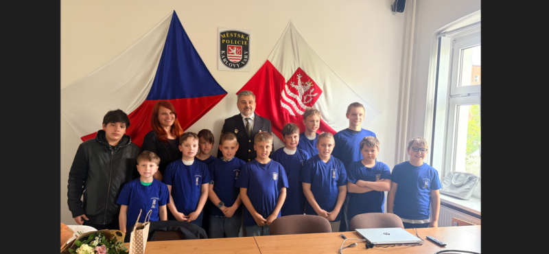 Slavnostní zakončení čtvrtého ročníku kroužku Mladý strážník
