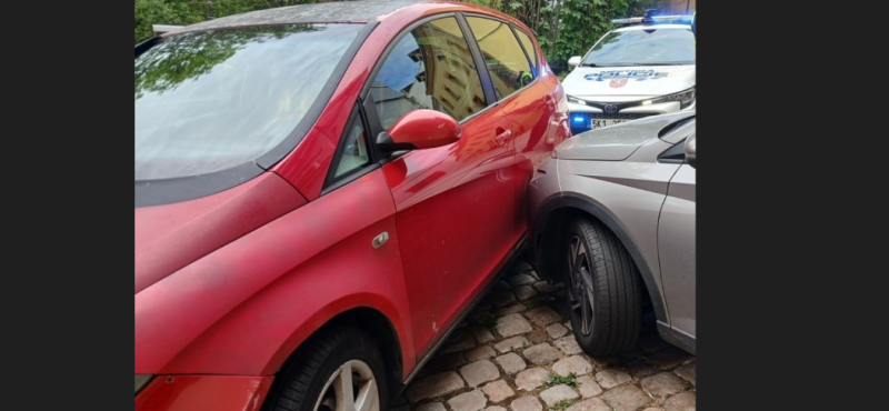 Zaparkované vozidlo se vydalo na výlet