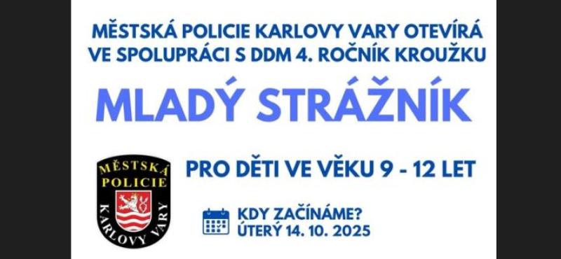mladý strážník