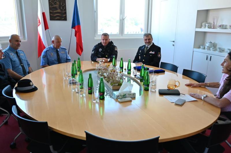 Ocenění strážníků za dlouholetou službu