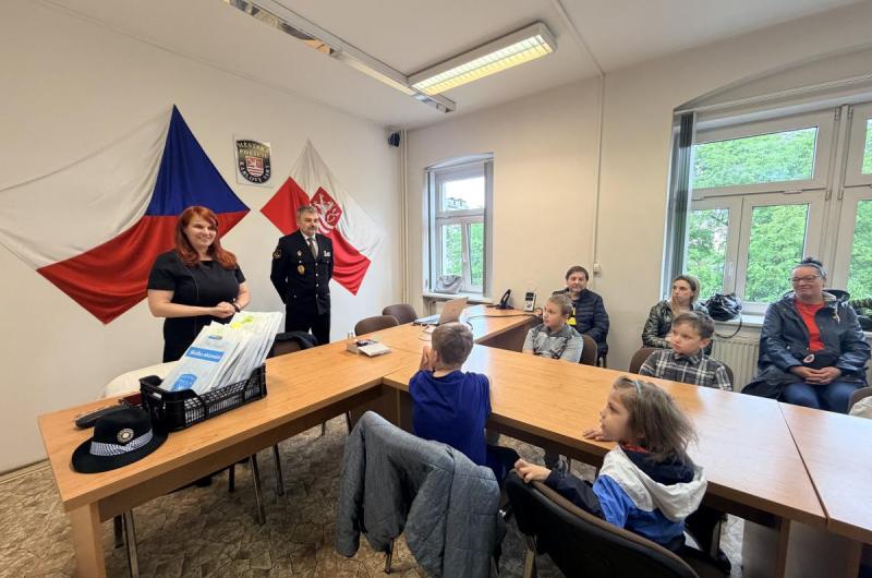 Slavnostní zakončení čtvrtého ročníku kroužku Mladý strážník