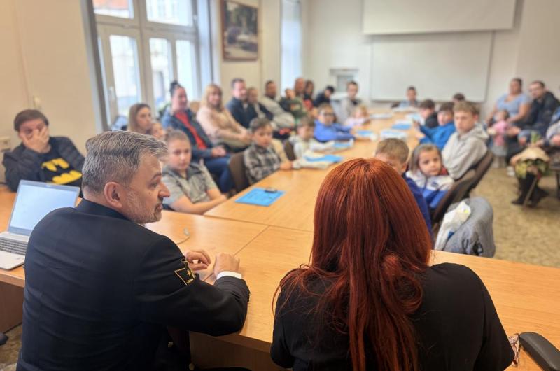 Slavnostní zakončení čtvrtého ročníku kroužku Mladý strážník