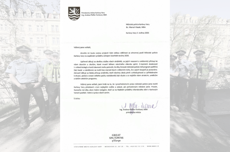 Povedené ZLS ocenila i primátorka města Andrea Pfeffer Ferklová