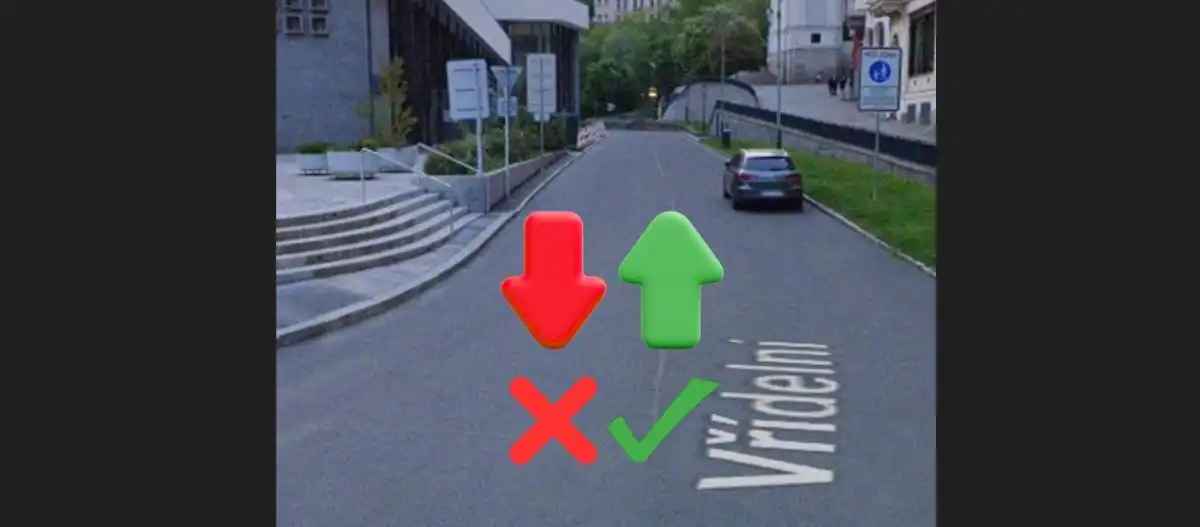 upozornění pro řidiče
