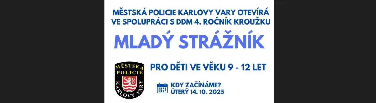 mladý strážník