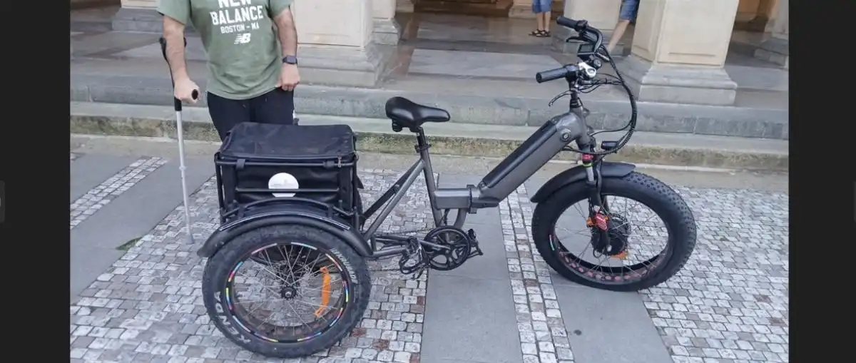 elektrická tříkolka