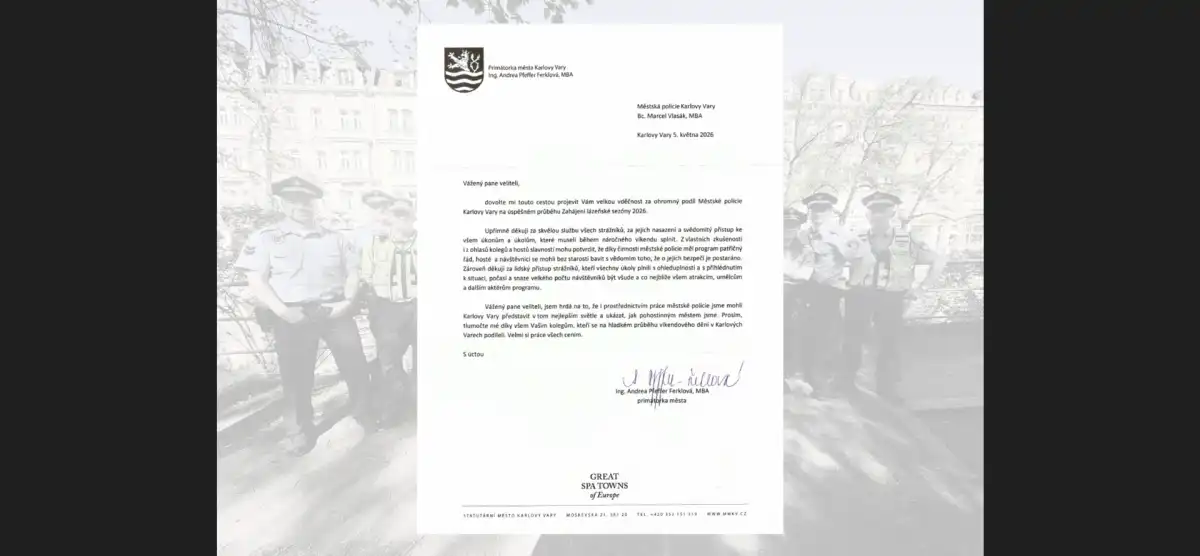 Povedené ZLS ocenila i primátorka města Andrea Pfeffer Ferklová