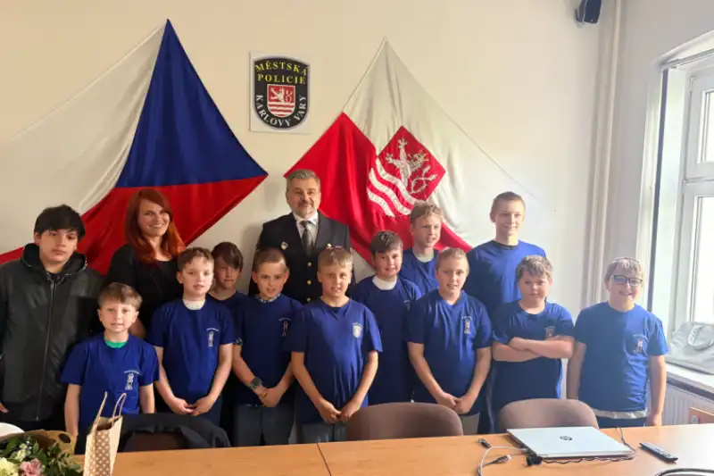 Slavnostní zakončení čtvrtého ročníku kroužku Mladý strážník
