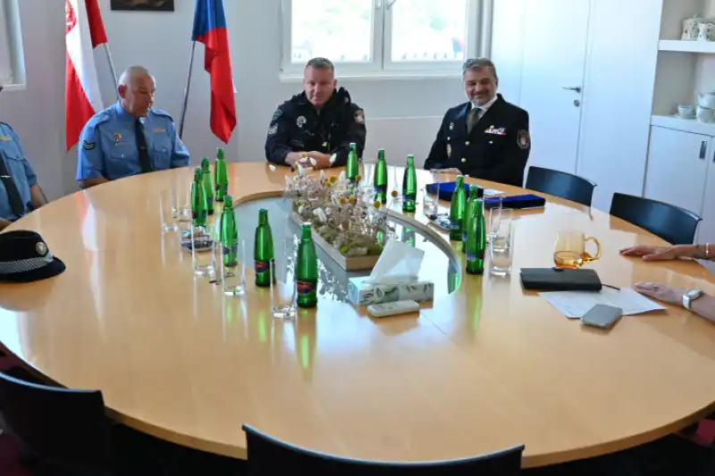 Ocenění strážníků za dlouholetou službu