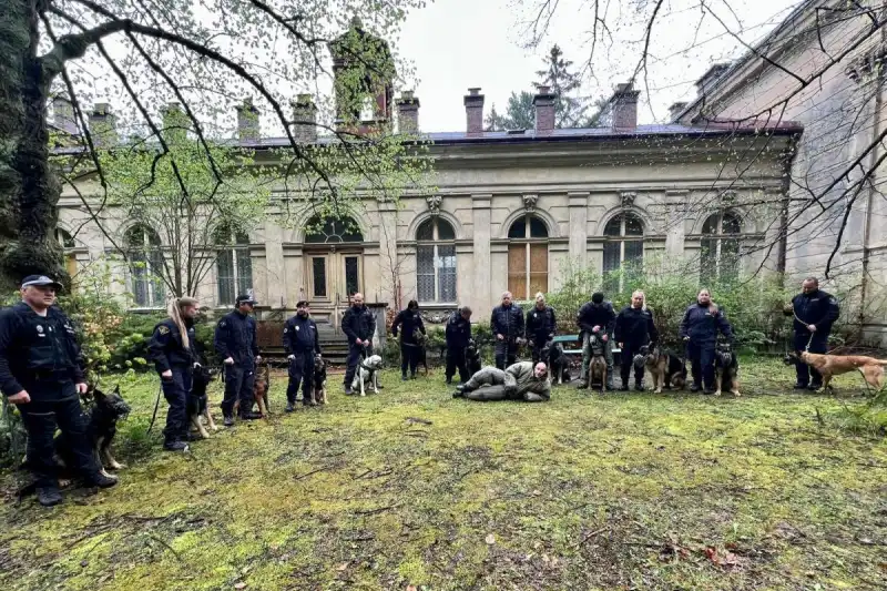společný výcvik psovodů