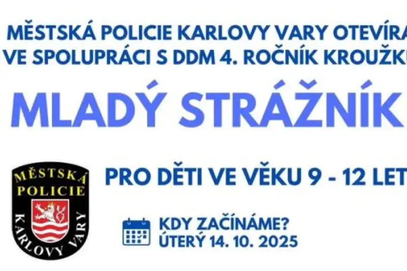 mladý strážník
