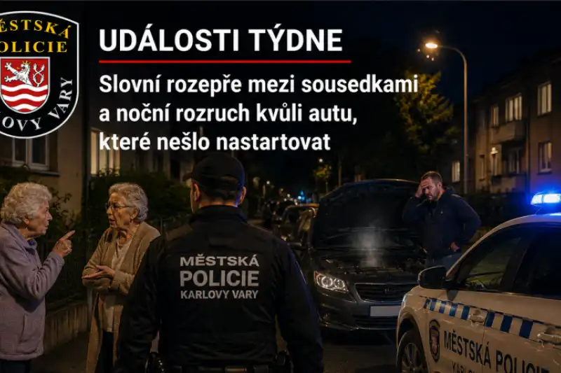 Události týdne – sousedský spor i noční rozruch 