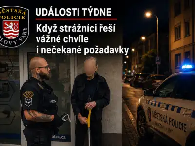 UDÁLOSTI TÝDNE - když strážníci řeší vážné chvíle i nečekané požadavky