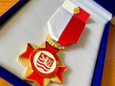 Ocenění strážníků za dlouholetou službu