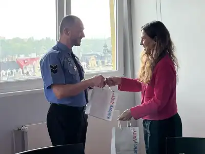 Ocenění strážníků za dlouholetou službu